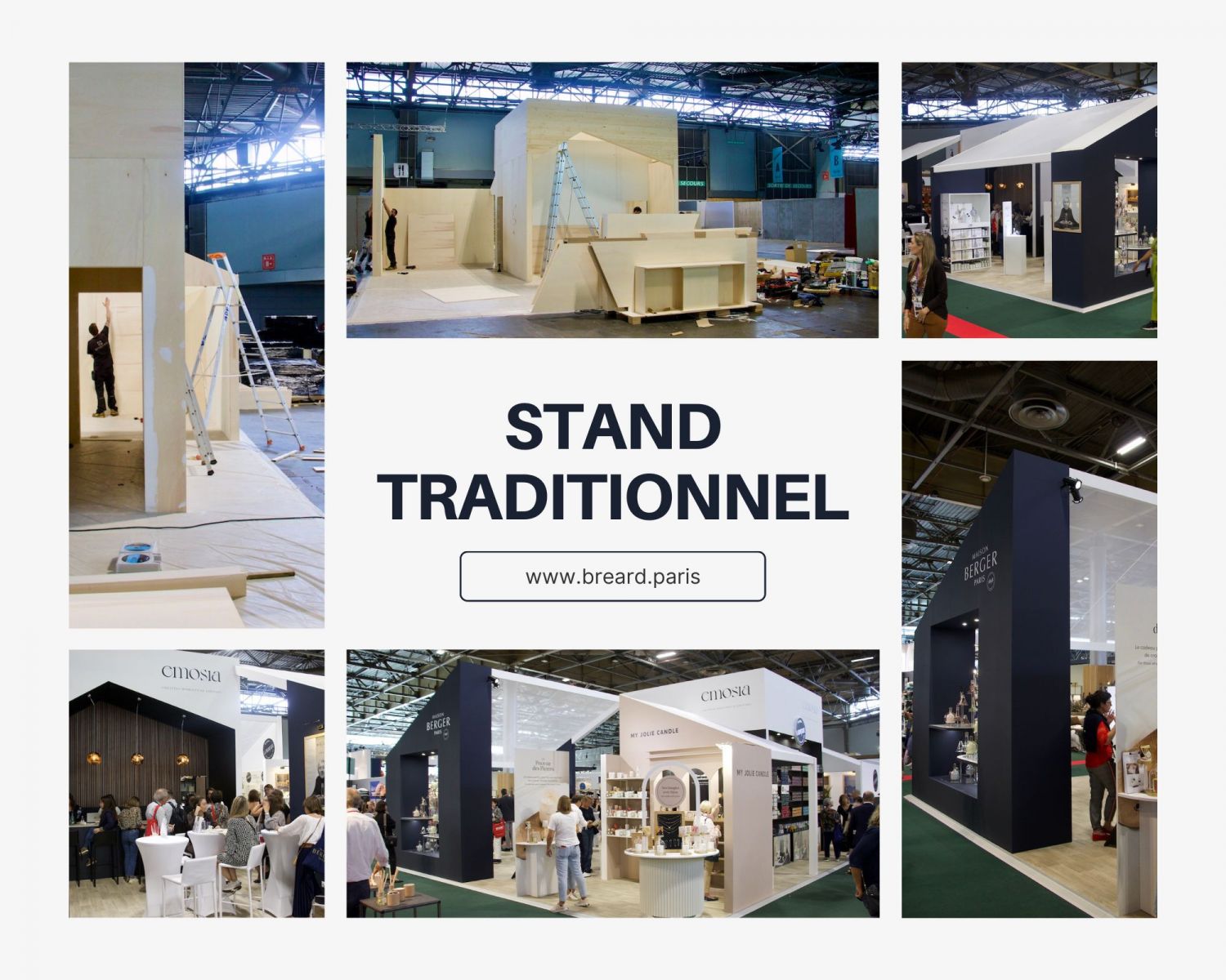 fabricant stand traditionnel sur mesure paris