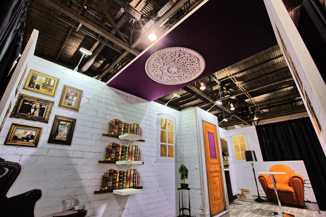 stand expo avec arche contour