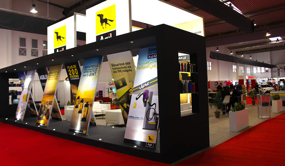 stand salon reconfigurable