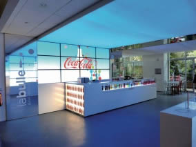 cadre lumineux Coca-Cola