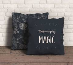 coussin personnalisable citation