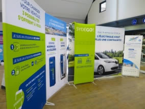 exemple de stand tubulaire contour
