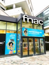 habillage vitrine Fnac Rouen