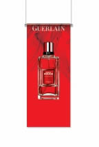 kakemono Guerlain rouge