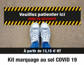 Kit Marquage au sol covid