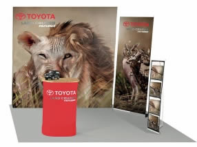 Kit pour salon exposition TOYOTA