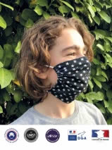 masque pochon enfant en tissu