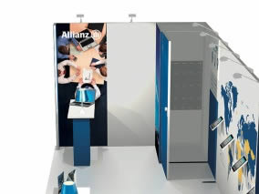 stand Allianz vue de droite