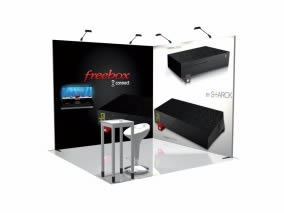 stand Freebox 3D