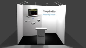 stand Kaptalia rendu 3D