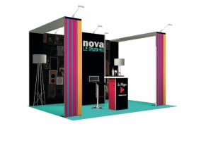 Stand modulaire Radio Nova