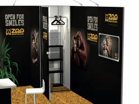 stand modulaire reconfigurable design vue rserve