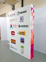 stand photocall pliable