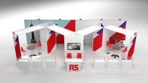 stand RS Components version 2 rendu3 D