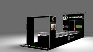 stand Scuf Gaming 3D vue en perspective