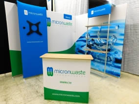 stand tubulaire salon