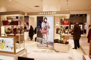 visuel rétroéclairé Longchamp