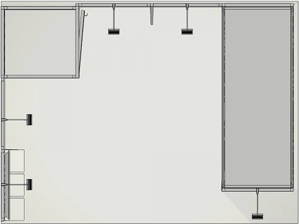 stand modulaire 12m² avec arche