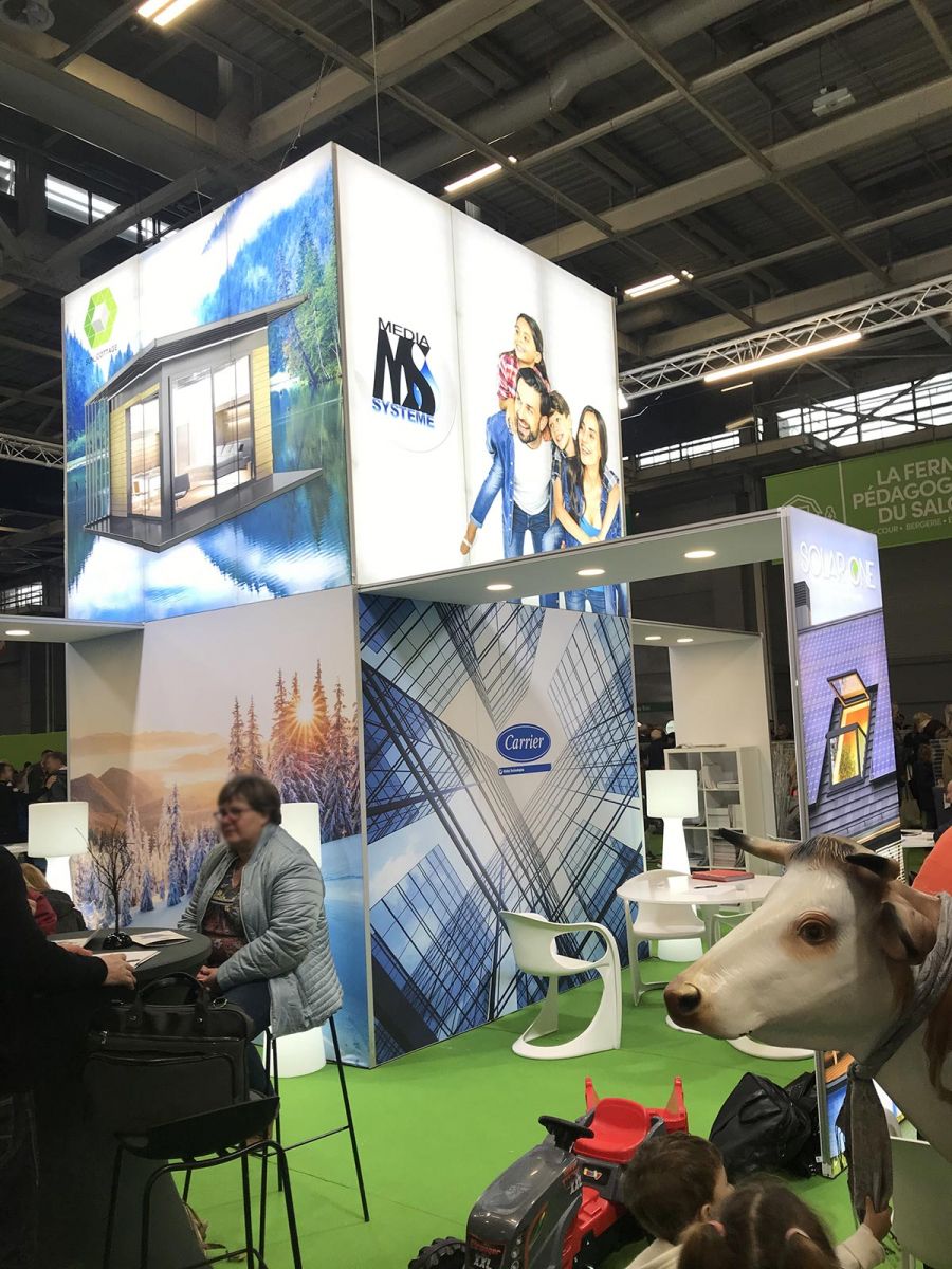 stand modulaire ecologique