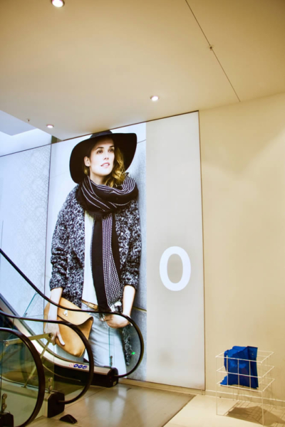 caisson lumineux mural