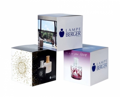 cube en carton publicitaire