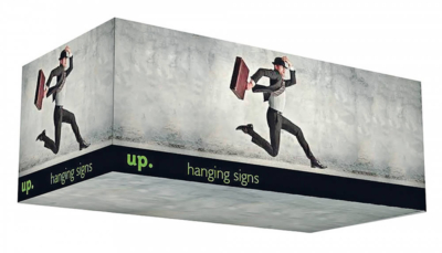 enseigne suspendue rectangulaire