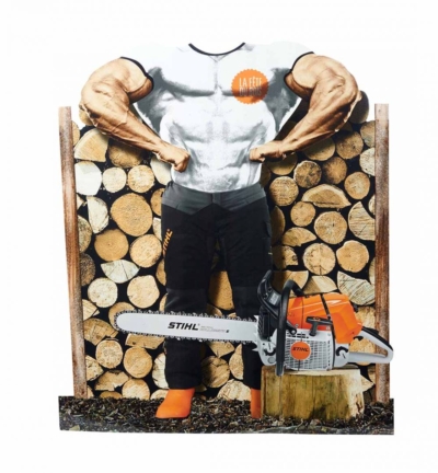 plv silhouette en carton