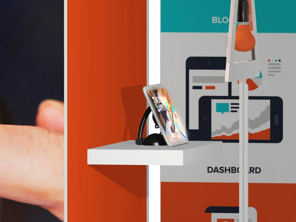 36 m² stand reconfigurable