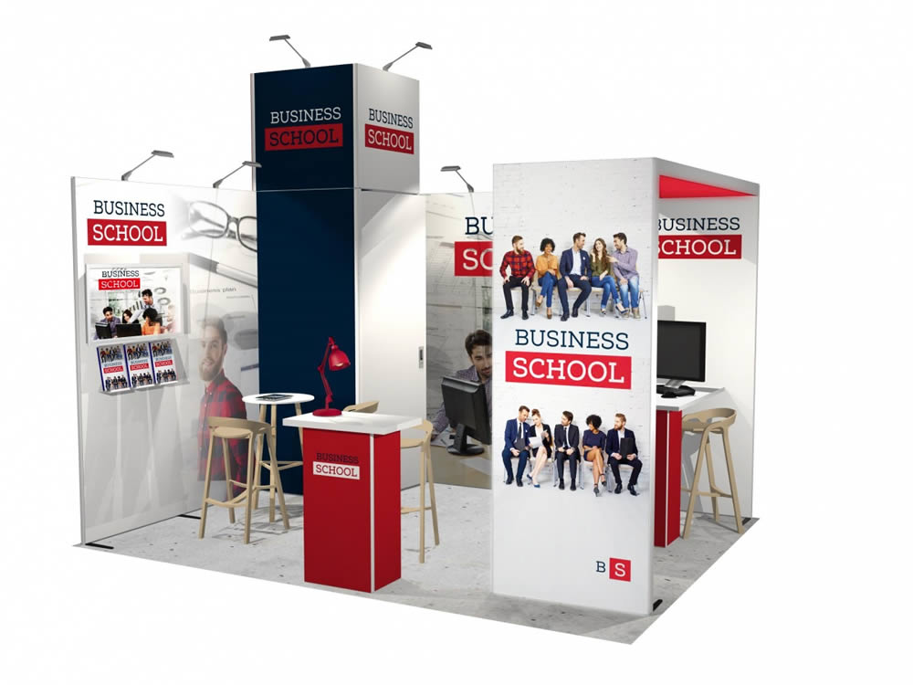 stand modulaire 15m²