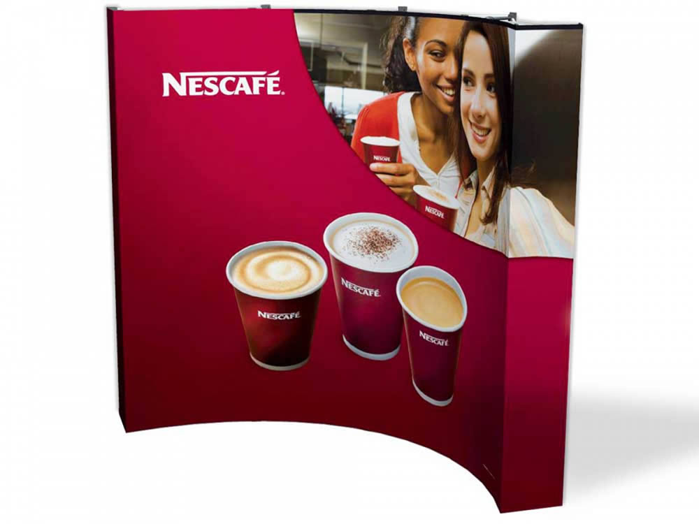 stand parapluie nescafe