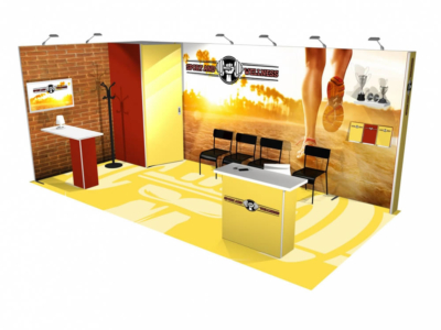 stand reconfigurable 18 m²