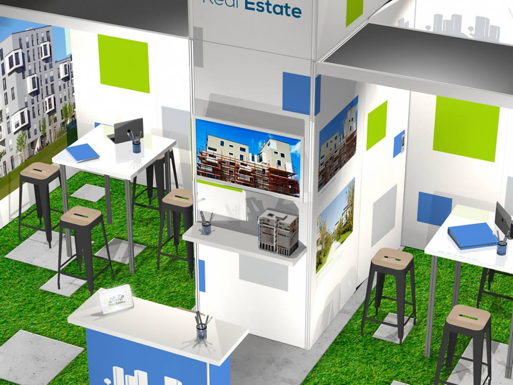 24 m² stand reconfigurable