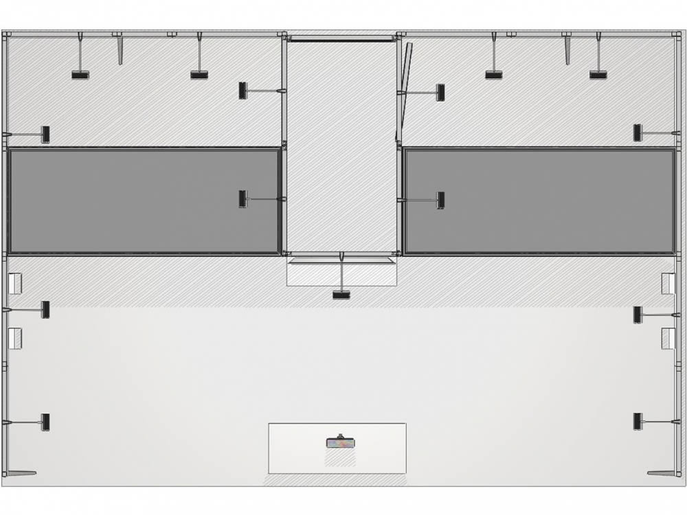 24 m² stand reconfigurable